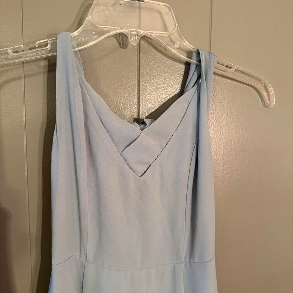 Show-me-your-mumu Women's Blue and Grey Dress